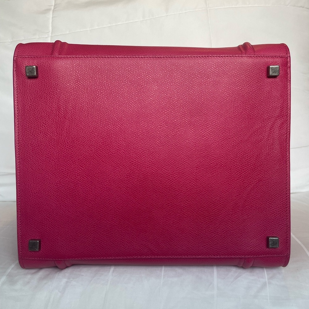Celine Medium Luggage Phantom Bag in Fuchsia - Picture 4 of 7